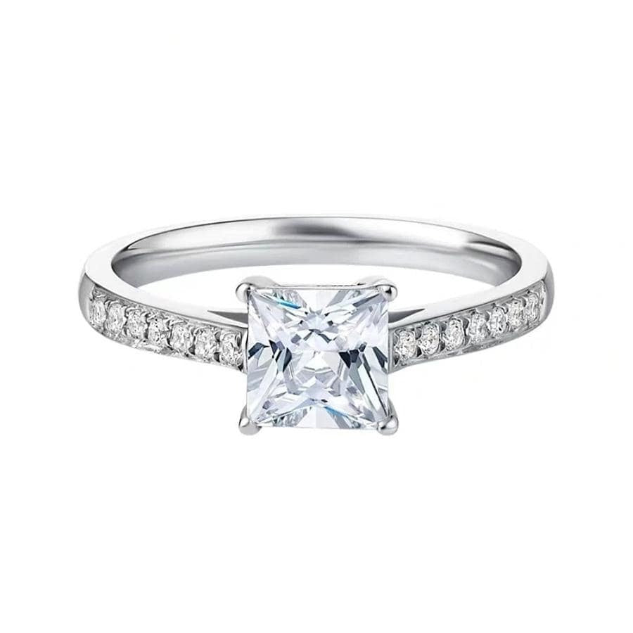 The Caliope Princess Cut Ring