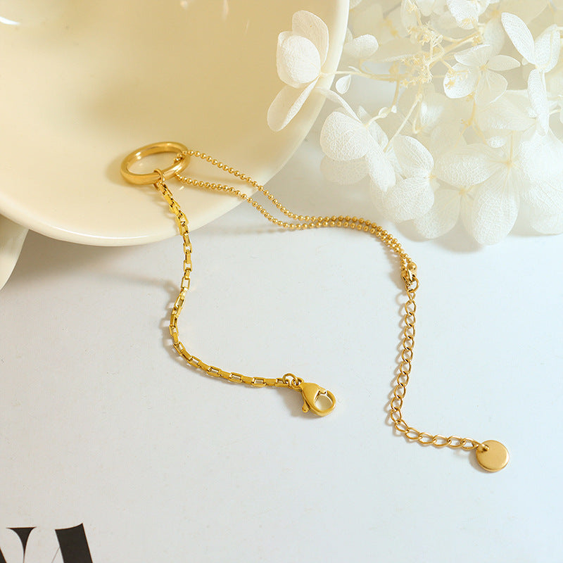 Luria Gold Hoop Bracelet