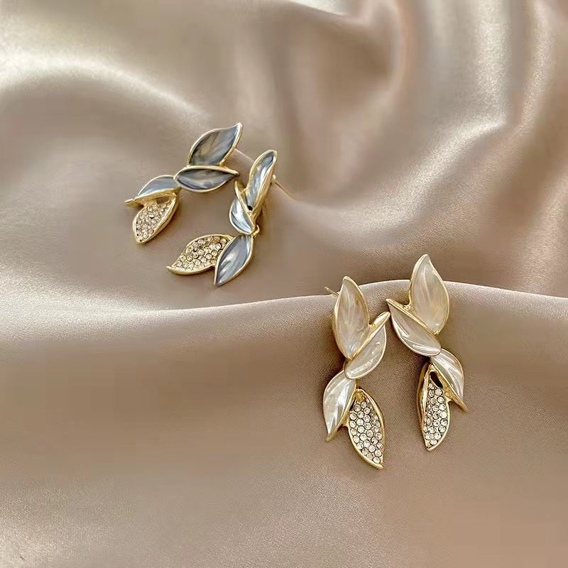 Stacked Flower Earrings