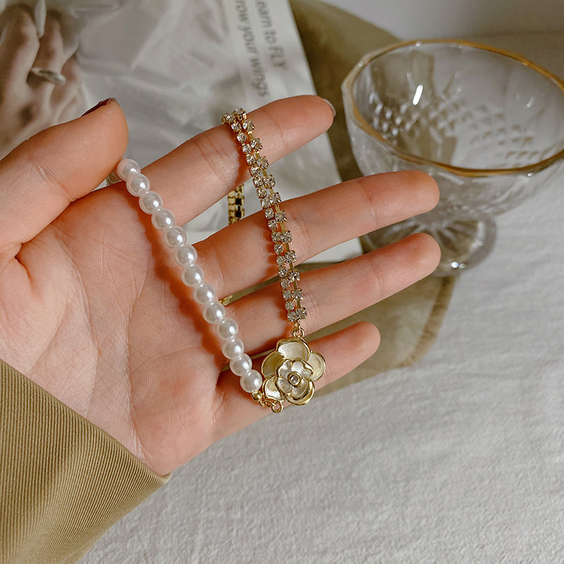 The Orient Rose Pearl Necklace