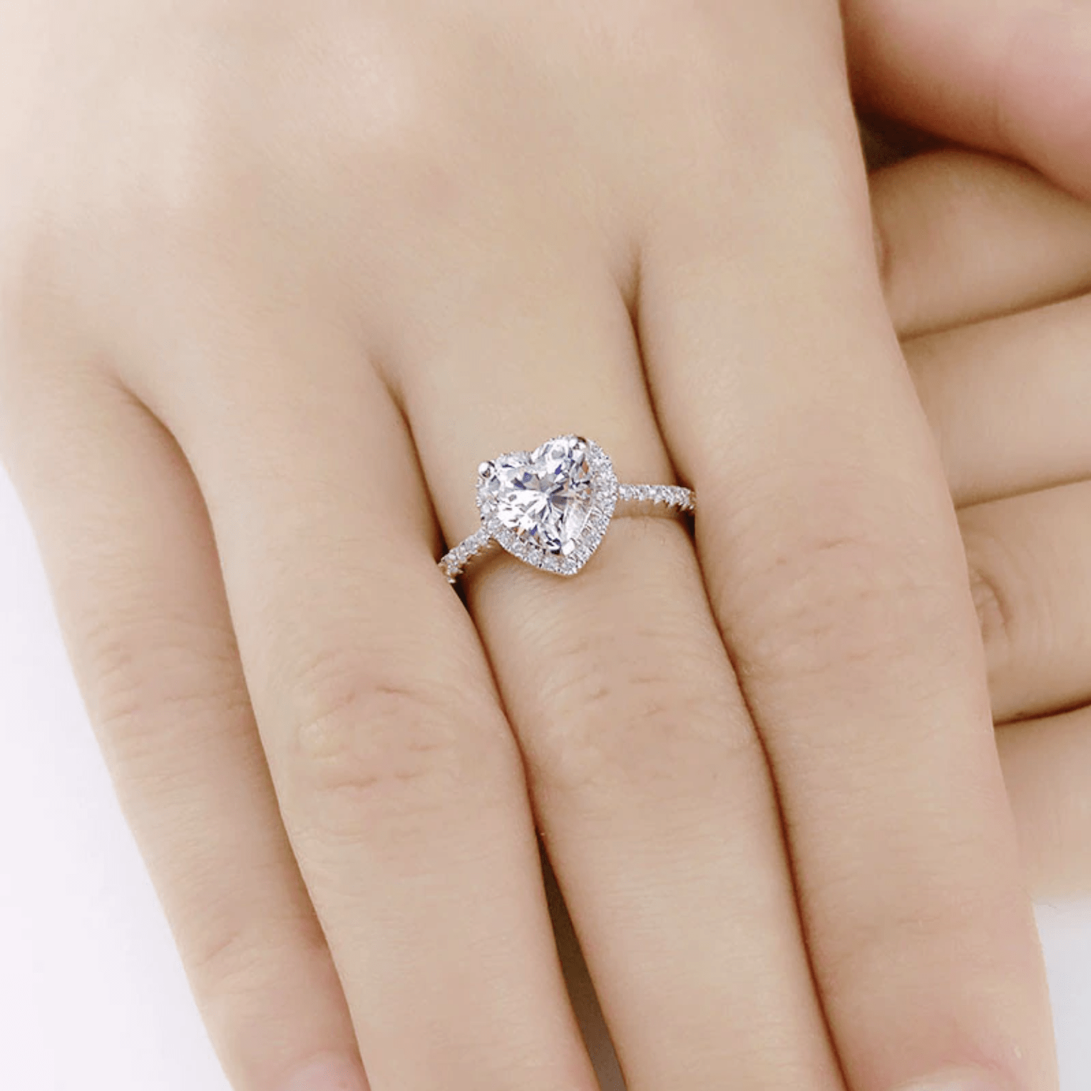 The Camille Heart Ring